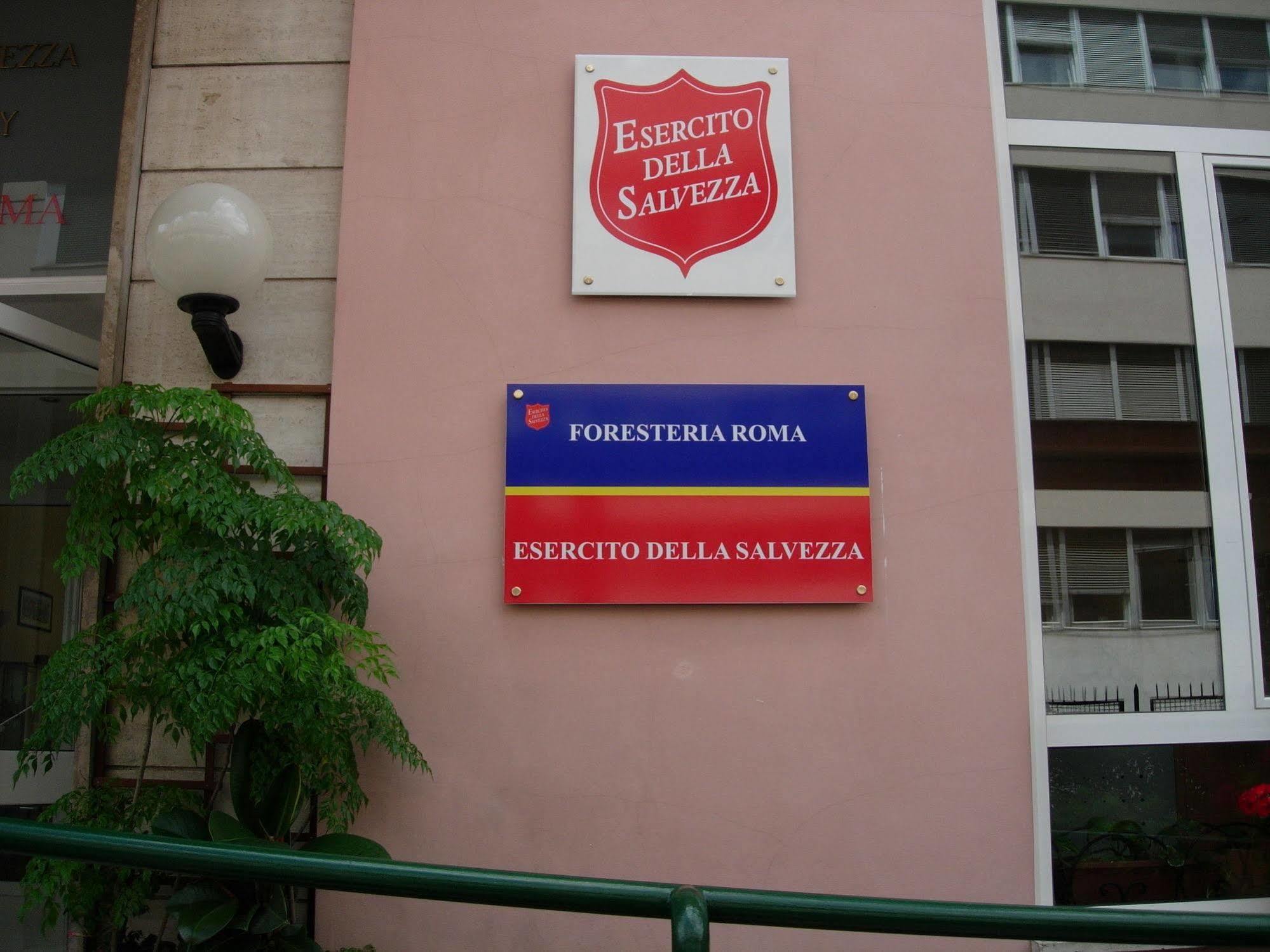 Foresteria Roma Esercito Della Salvezza Exterior foto